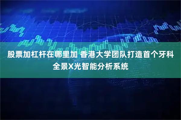 股票加杠杆在哪里加 香港大学团队打造首个牙科全景X光智能分析系统